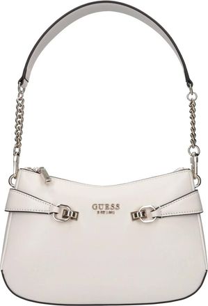 Guess Tassen, Dames, Wit, ONE Size, Leer, Guess Tassen