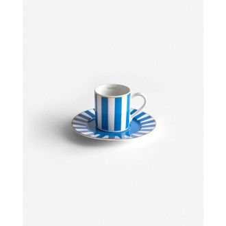 OEM Taza De Espresso Ligne Blue