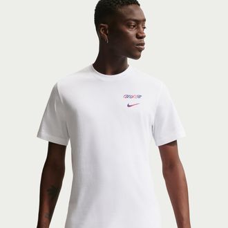 Nike USMNT Nike Mens Soccer T-Shirt in White | IQ2234-100