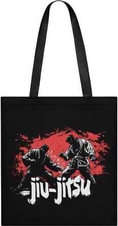 Generic Jiu Jitsu Womens Tote Casual Shopping Bag Lightweight Shoulder Bags Hobos Handbag for Work Travel Daily 35x40cm