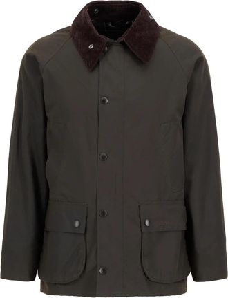 Barbour Classic Bedale Wax Jacket - Heren - Zomerjassen - Groen - 2XS - Katoen - Jassen