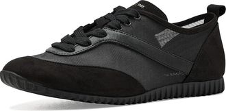 Franco Sarto Hollis Lace-Up Womens Shoes Black Mesh : 9.5 M, Synthetic