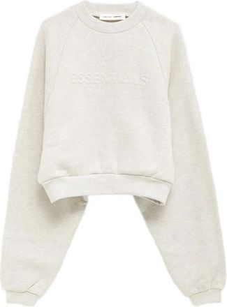 Fear of God Felpa 90s con logo goffrato - Toni neutri