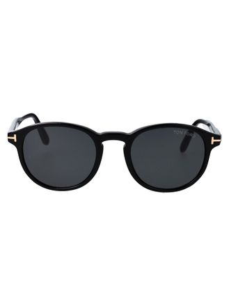 Tom Ford Round Sonnenbrille ft0834 01 a