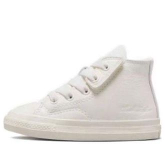 Converse (TD) Converse Chuck 70s Taylor Easy On Leather High Top White A06800C