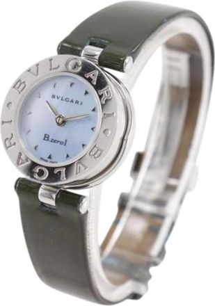 Bulgari Pre-owned Vintage Polshorloge - Dames - Vintage Horloges - Blauw - ONE Size - Vintage