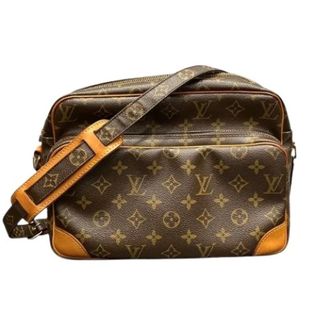 Louis Vuitton Pre-owned Cross Body Bags, female, Brown, Size: ONE SIZE Pre-owned Canvas Cross Body Bag