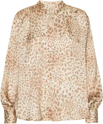 Karmamia Womens Cornelia Shirt In Blush Leo