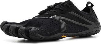 Vibram Fivefingers V-Run Womens Shoes Total Black : EU 43 (US Womens 9.5-10) B - Medium, Synthetic