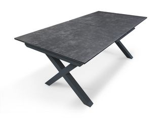 DCB Garden Mesa de jard&iacute;n de aluminio