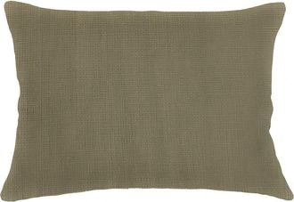 Anaya with Love So Soft Linen Pillow with Down Insert in Olive Green at Nordstrom, Size 2Ft 0In X 2Ft 0In