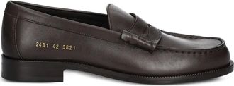 Common Projects Mocassini penny in pelle - Marrone