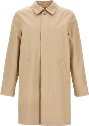 A.P.C. Beige Mac Ville trench coat