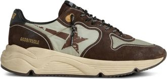 Golden Goose Sneakers Running Sole in pelle scamosciata - Marrone