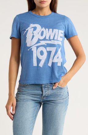 Junk Food David Bowie 1974 Graphic T-Shirt in Dutch Blue at Nordstrom, Size X-Large