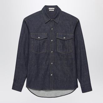 J.W.Anderson Jw Anderson Indigo Oversized Denim Shirt