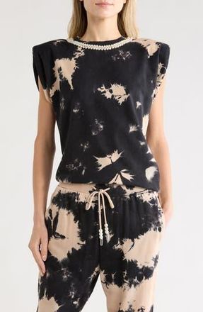 Young Fabulous & Broke Perla Cotton & Modal Top in Champagne Universe Wash at Nordstrom Rack, Size X-Small
