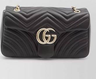 Gucci gg marmont medium shoulder chain bag