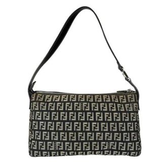 Fendi Pre-owned Vintage Shoulder Bag - unisex - Fendi Vintage - Vintage Shoulder Bags - Gray - ONE SIZE - Pre-owned