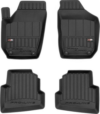 OEM Alfombras Y Felpudos De Goma Skoda Fabia 2 2007-2014 3d Trough