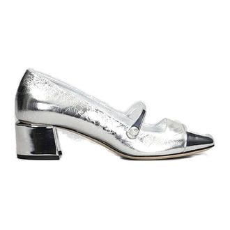 Jimmy Choo London Dames, Schoenen, Grijs, Maat: 37 1/2 EU
