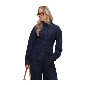 ALIX The Label Alix The Label, Overhemden, Dames, Blauw, M, Denim, Tailored Denim Blouse