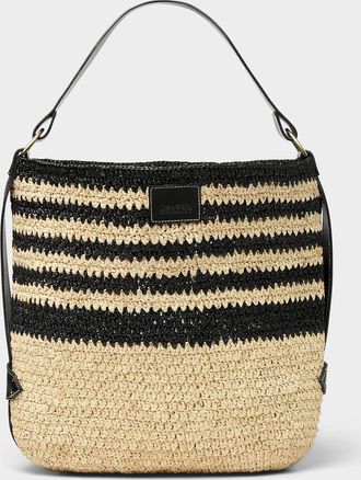 Isabel Marant Womens Bayia raffia tote bag