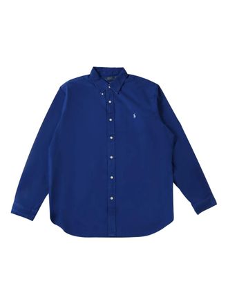 Polo Ralph Lauren Polo Pony-embroidered shirt - Blauw