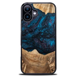 OEM Custodia Bewood Unique Per Iphone 16 Plus - Pianeti - Nettuno