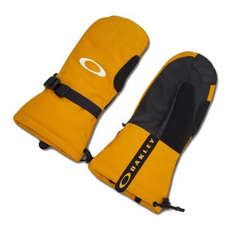 Oakley Mens Powder Ridge Mittens, Amber Yellow, Large