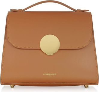 Le Parmentier Handbags - Dames - Schoudertassen - Bruin - ONE Size - Leer - Tassen