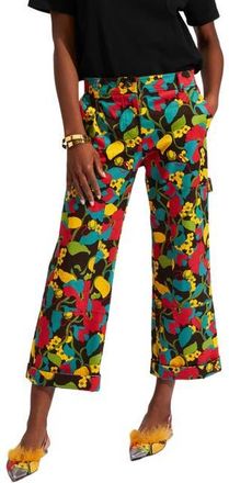 La DoubleJ Cargo Pants Vines Brown at Nordstrom, Size X-Small