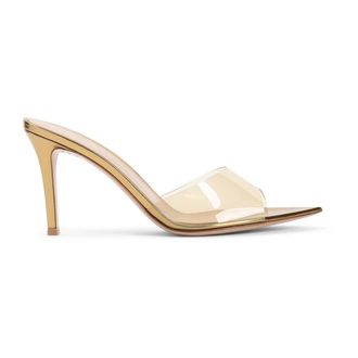Gianvito Rossi Elegante Elle Muiltjes - Dames - Muiltjes - Geel - 36 EU - Leer - Schoenen