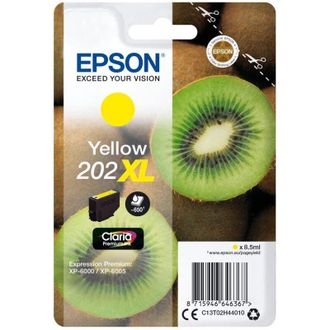 Epson Kiwi 202xl Cartucho De Tinta 1 Pieza(s) Original Alto Rendimiento (xl) Amarillo