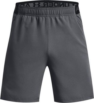 Under Armour Mens Vanish Woven 6 Shorts - Pitch Grey/Black Size 3XL