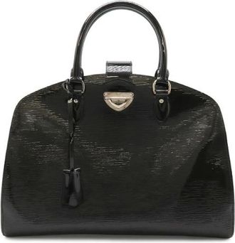 Louis Vuitton Tweedehands leren Louis Vuitton tassen - Dames - Vintage Handtas - Zwart - ONE Size - Vintage