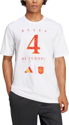 adidas Spain Euro Winner T-Shirt Asia Sizing White KA0565