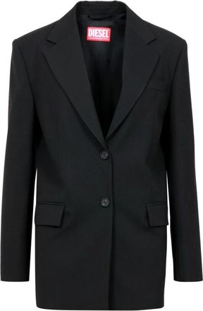 Diesel G-Kess-R1 Jacket - Dames - Blazers - Zwart - XS - Wol - Jassen