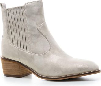 Corkys Footwear Womens Starboard Bootie In Gold Metallic