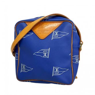 Louis Vuitton Blue Shoulder Bag (Pre-Owned)