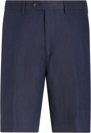 Etro Bermuda Shorts - Heren - Korte Broeken - Blauw - M - Korte Broeken