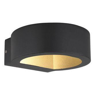 Globo Lighting Aplique De Pared - Slice I - Negro - Aluminio - Led