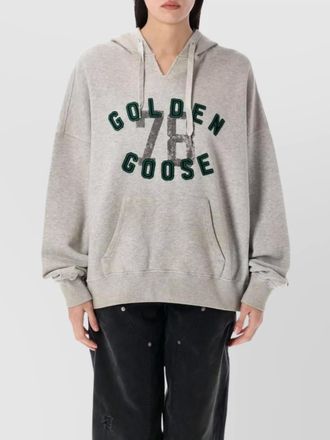 Golden Goose journey hoodie with long sleeves and pocket