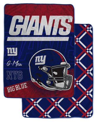 Pegasus Sports New York Giants Nfl Team Helmet Oversized Fleece Blanket