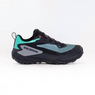 Salomon Mens Gtx Trail Running Shoe In North Atlantic/black/sharkskin