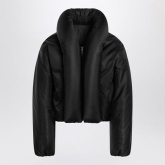 Alaia Padded Bomber In Taffeta