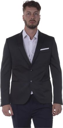 Daniele Alessandrini Giacca Vedere 70 Faz Euro CP E - Heren - Blazers - Zwart - 2XL - Jassen