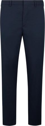 Moorer Broeken - Heren - Slim Fit Broeken - Blauw - M - Broeken