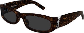 Saint Laurent SL M152/F Asian Fit 002 Mens Sunglasses Tortoiseshell Size 57
