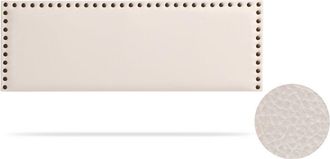 Moonia Cabecero Tapizado modena Polipiel 145x55x8 cm - beige Moonia